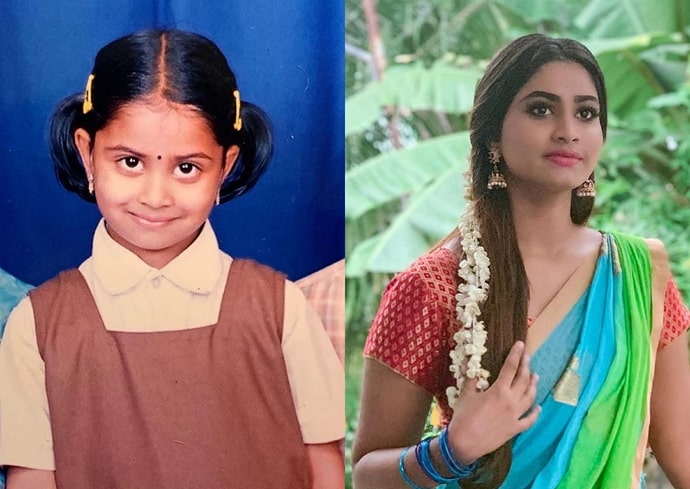 shivani narayanan childhood photo