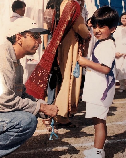 meezaan jaffrey childhood photo