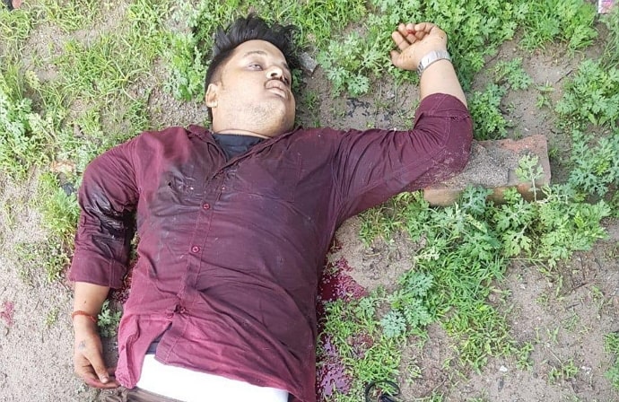 amar dubey dead body