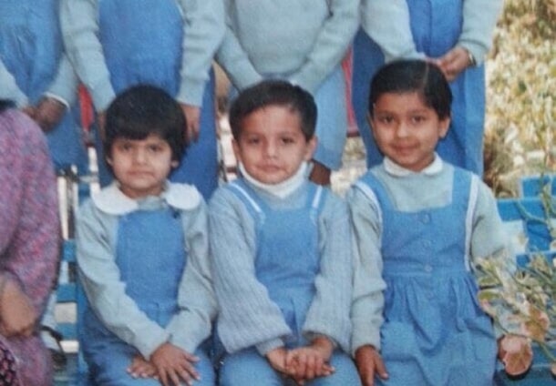 gaurav taneja childhood photo