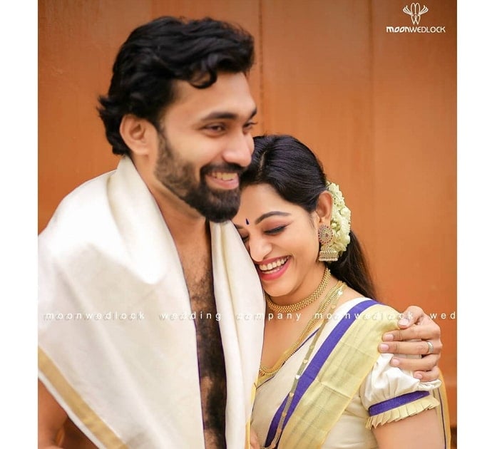 meera anil wedding photo