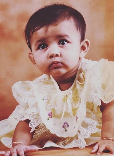 niharika konidela childhood photo