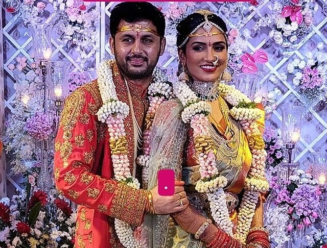 nithiin wedding photo