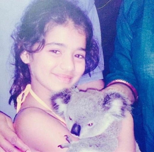 ketika sharma childhood photo