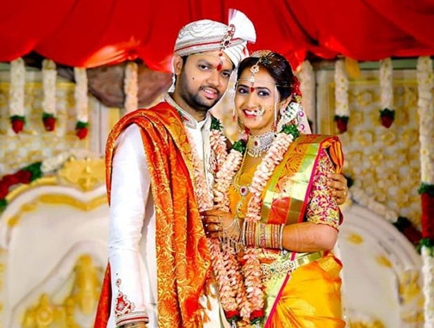 lasya manjunath wedding photo