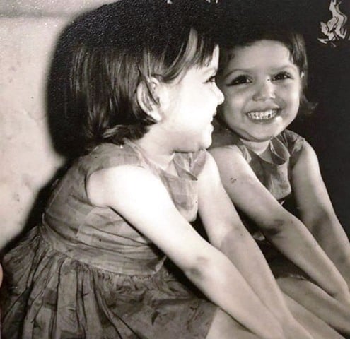 miheeka bajaj childhood photo