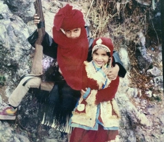 naina singh childhood photo