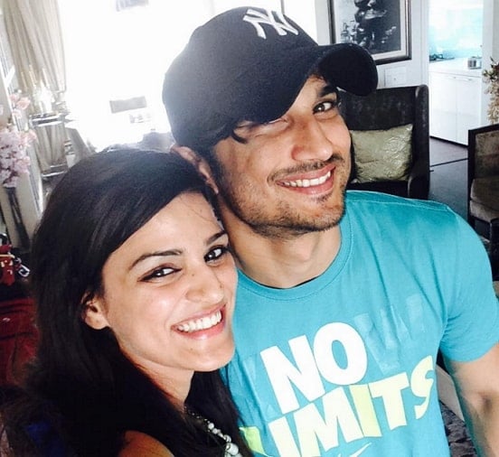 shweta singh kirti with sushant singh rajput