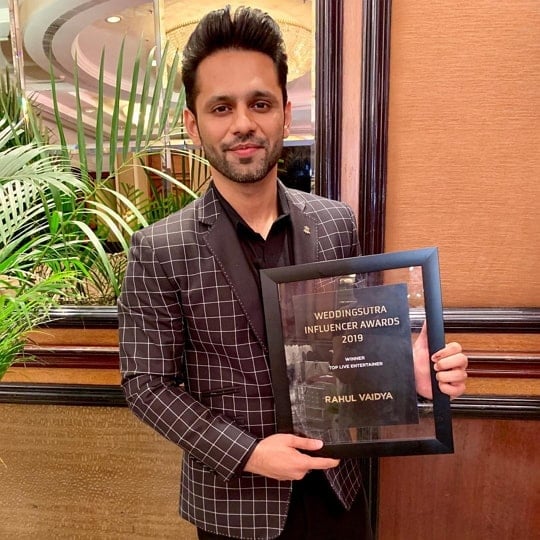 rahul vaidya award