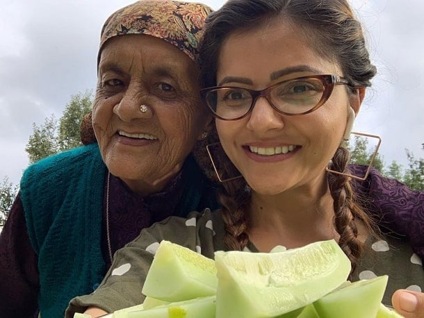 rubina dilaik grandmother