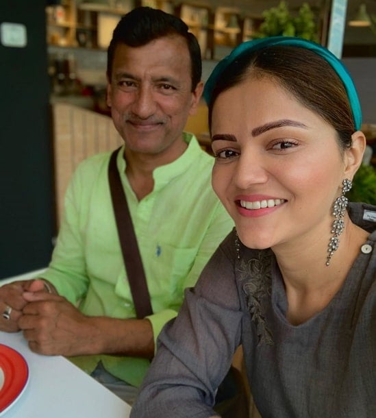 rubina dilaik father