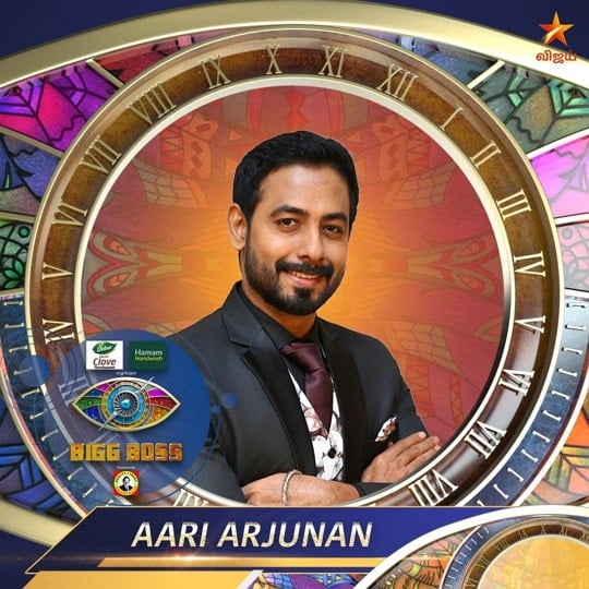 aari arjuna bigg boss