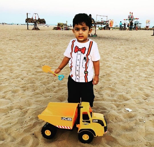 samyuktha karthik son