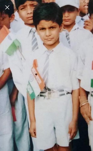 ashish bhatia childhood photo