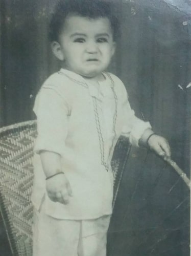 nirmal soni childhood photo