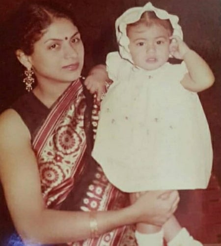 rasika dugal childhood photo