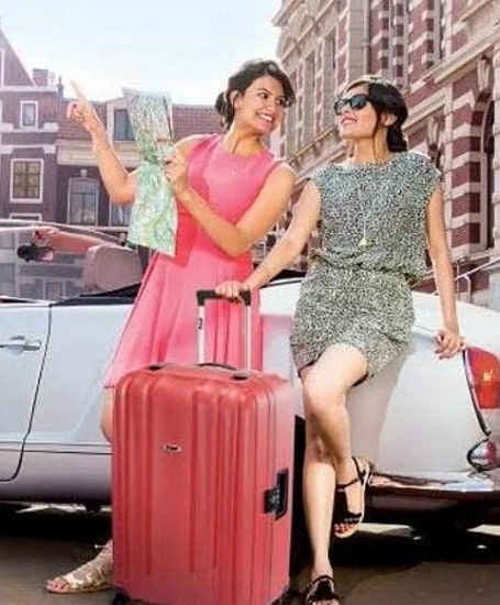 rhea sharma vip bags advertisement