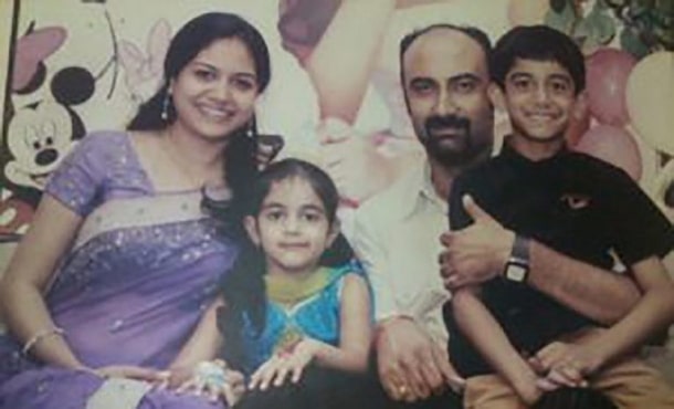 sunitha upadrashta ex-husband