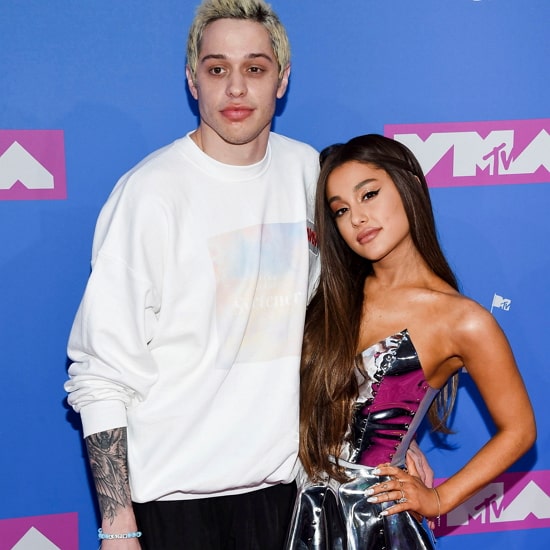 ariana grande with pete davidson