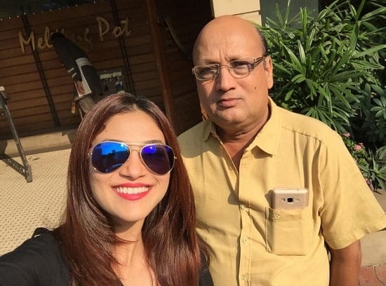 ridhima pandit father