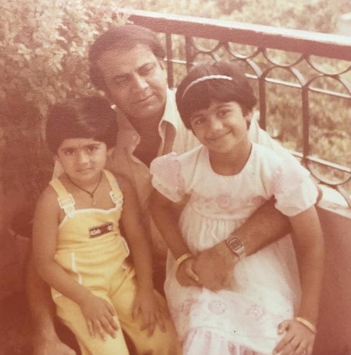 shamita shetty childhood photo