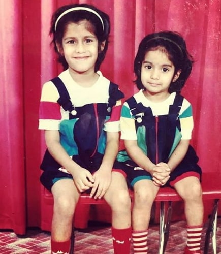 shreya dhanwanthary childhood photo