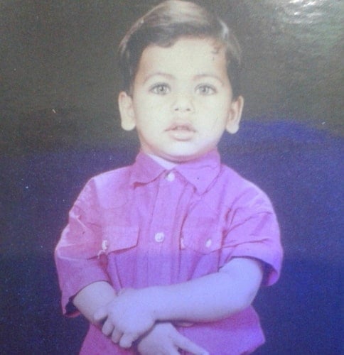 siddharth nigam childhood photo