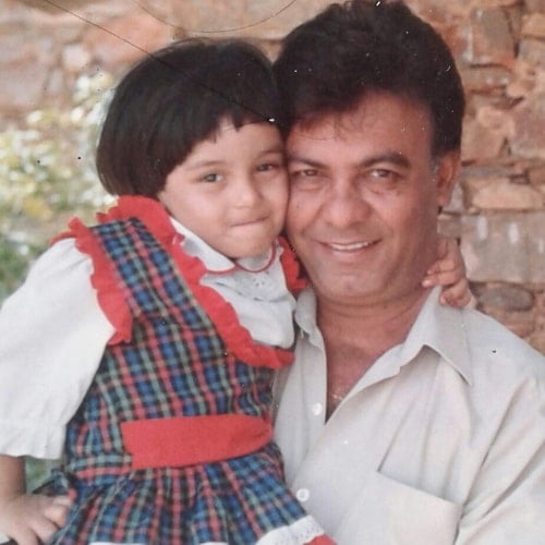 srishty rode childhood photo