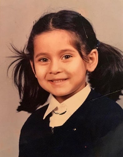 anusha dandekar childhood photo