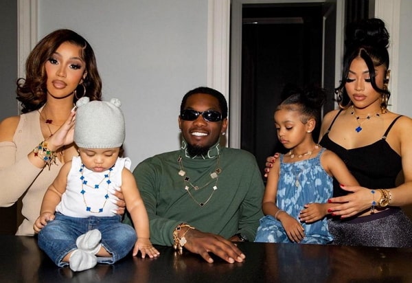 cardi b family