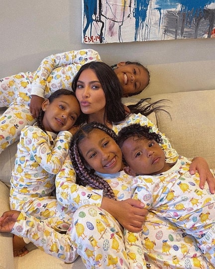 kim kardashian children