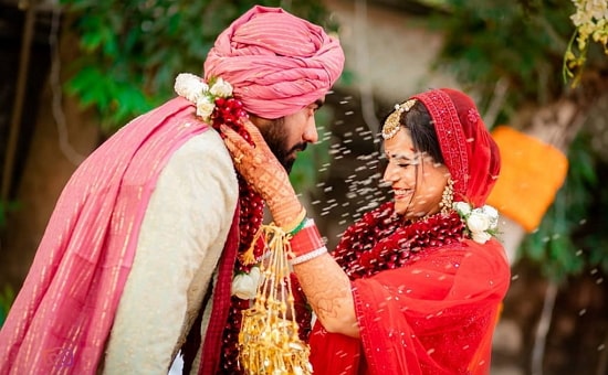 mona singh’s wedding photo