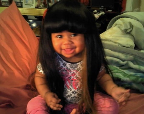 nicki minaj childhood pic