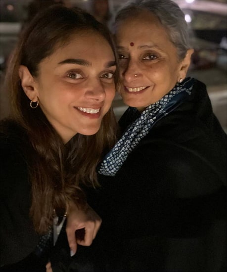 aditi rao hydari mother