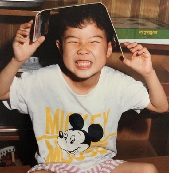 choi woo-shik childhood pic