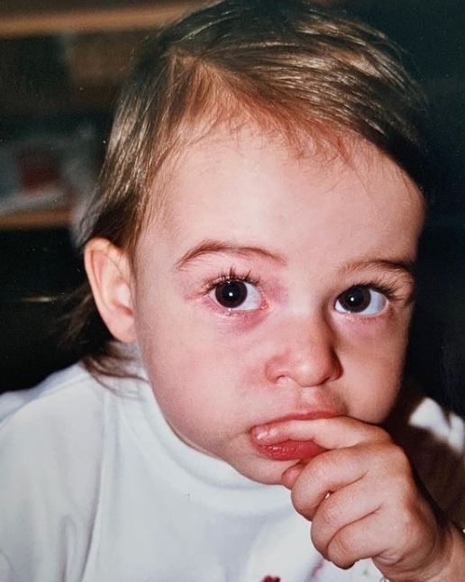 lea elui ginet childhood pic