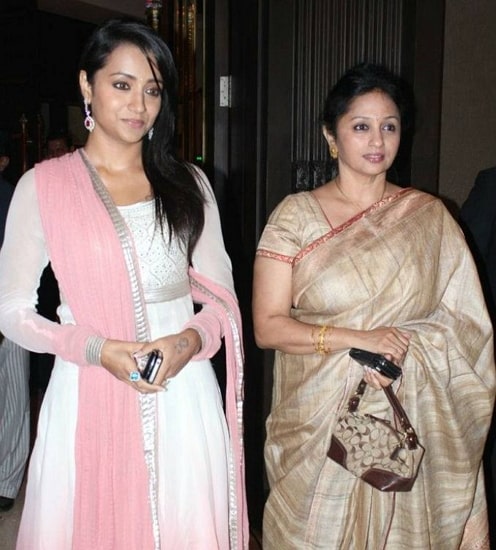 trisha krishnan mother