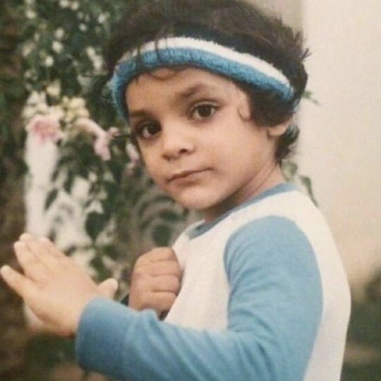 michael mando childhood pic