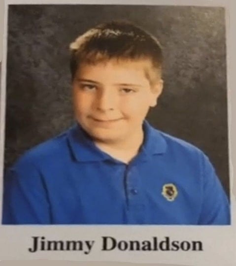 mrbeast childhood pic