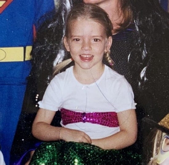 anya taylor-joy childhood pic