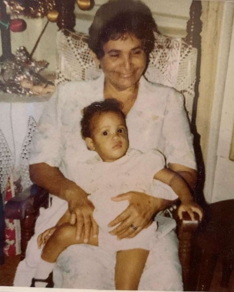 dania ramirez childhood pic