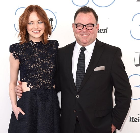 emma stone father