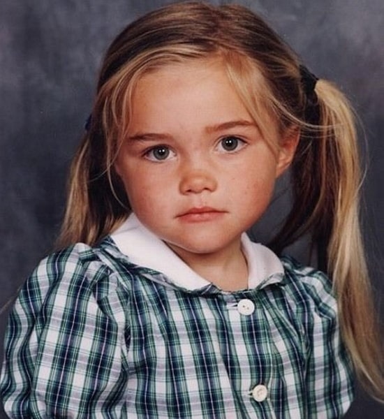 florence pugh childhood pic