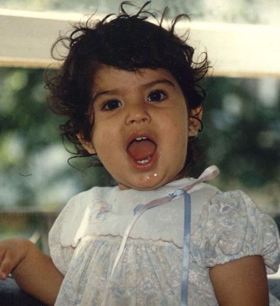 jameela jamil childhood pic