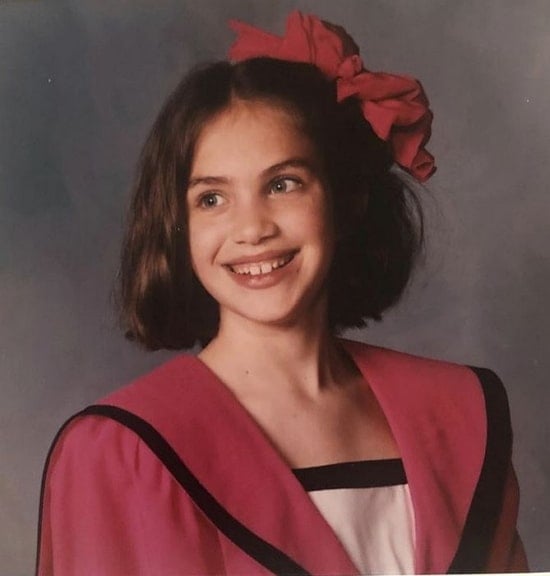 kate siegel childhood pic