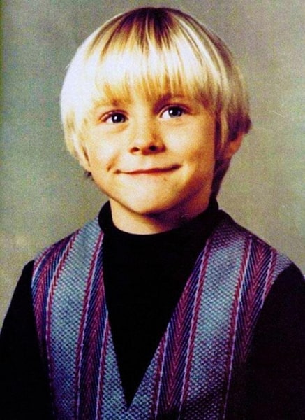 kurt cobain childhood pic