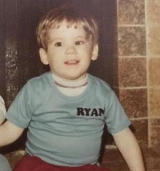 ryan reynolds childhood pic