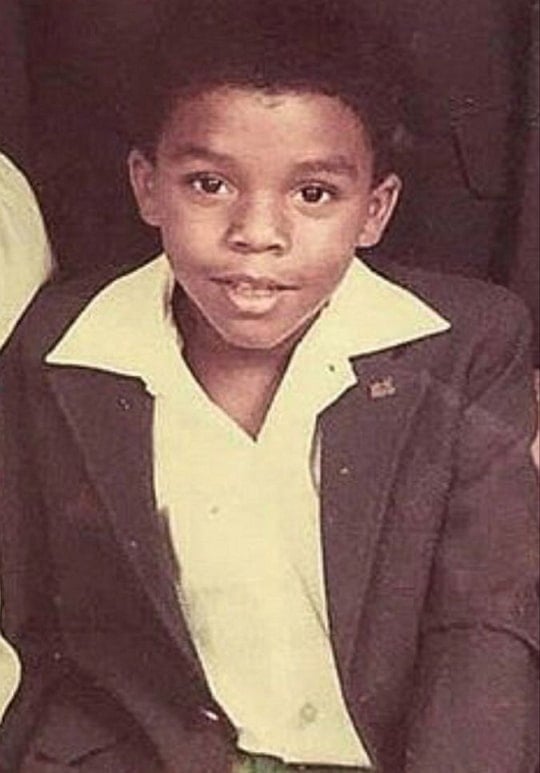 chadwick boseman childhood Pic