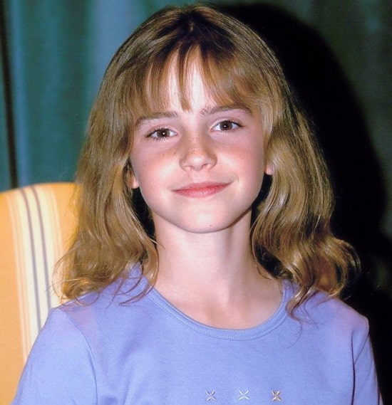 emma watson childhood pic