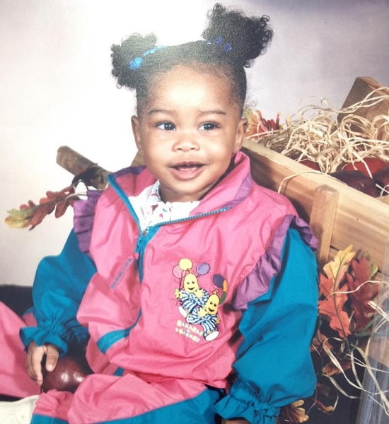 jazmine hood childhood pic